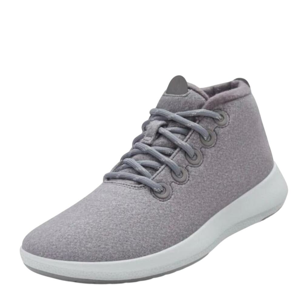NIB! Allbirds Men's Wool Runner-up Mizzle Medium Grey Sustainable - Size 14